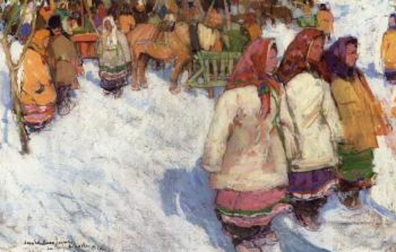La Russie blanche by Leon Gaspard