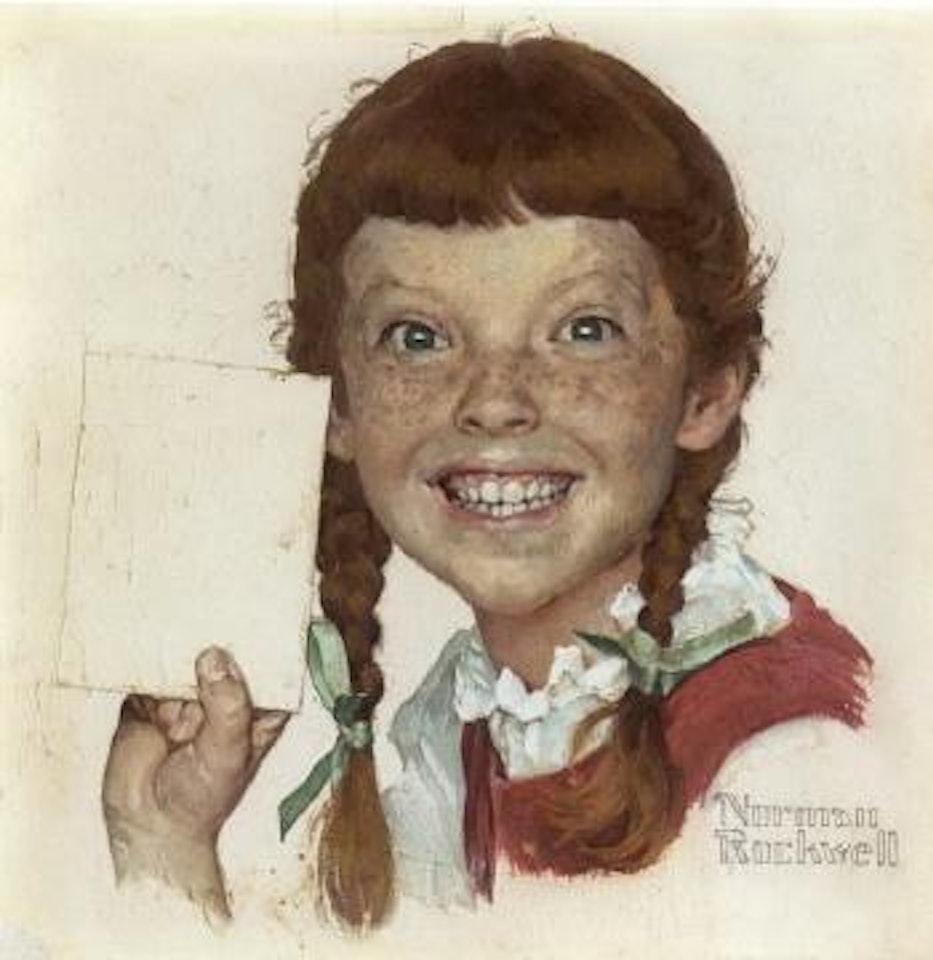 Look, mom--no cavities! by Norman Rockwell
