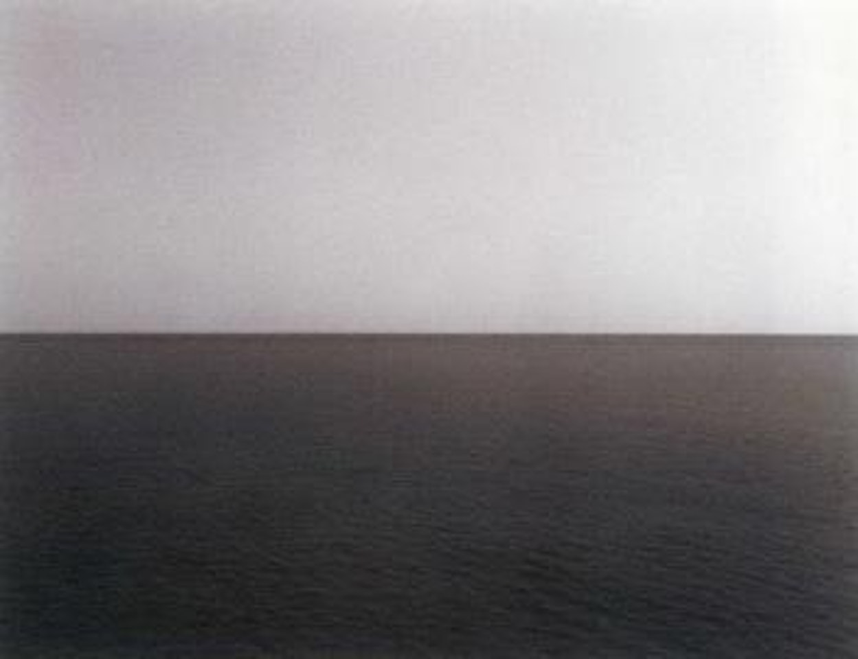 Tyrrhenian sea, Conca by Hiroshi Sugimoto