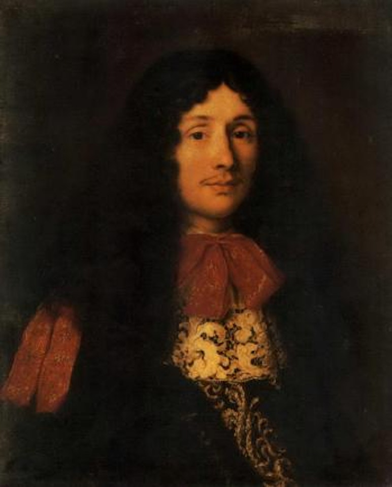 Portrait of a gentleman, in a gold embroidered coat by Jacob Ferdinand Voet