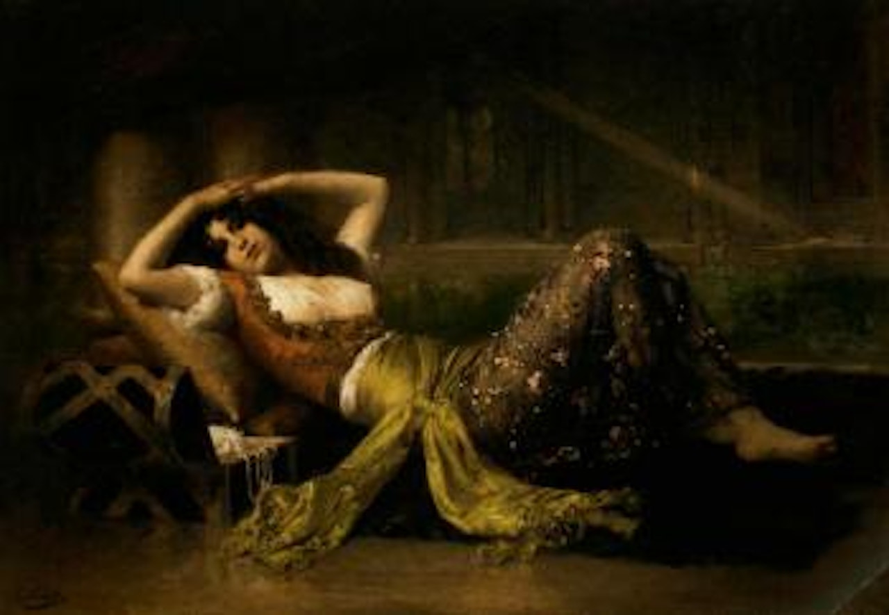 L'odalisque by Adolphe Weisz