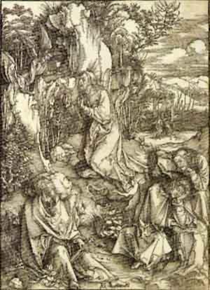 Christ on the mount by Albrecht Dürer