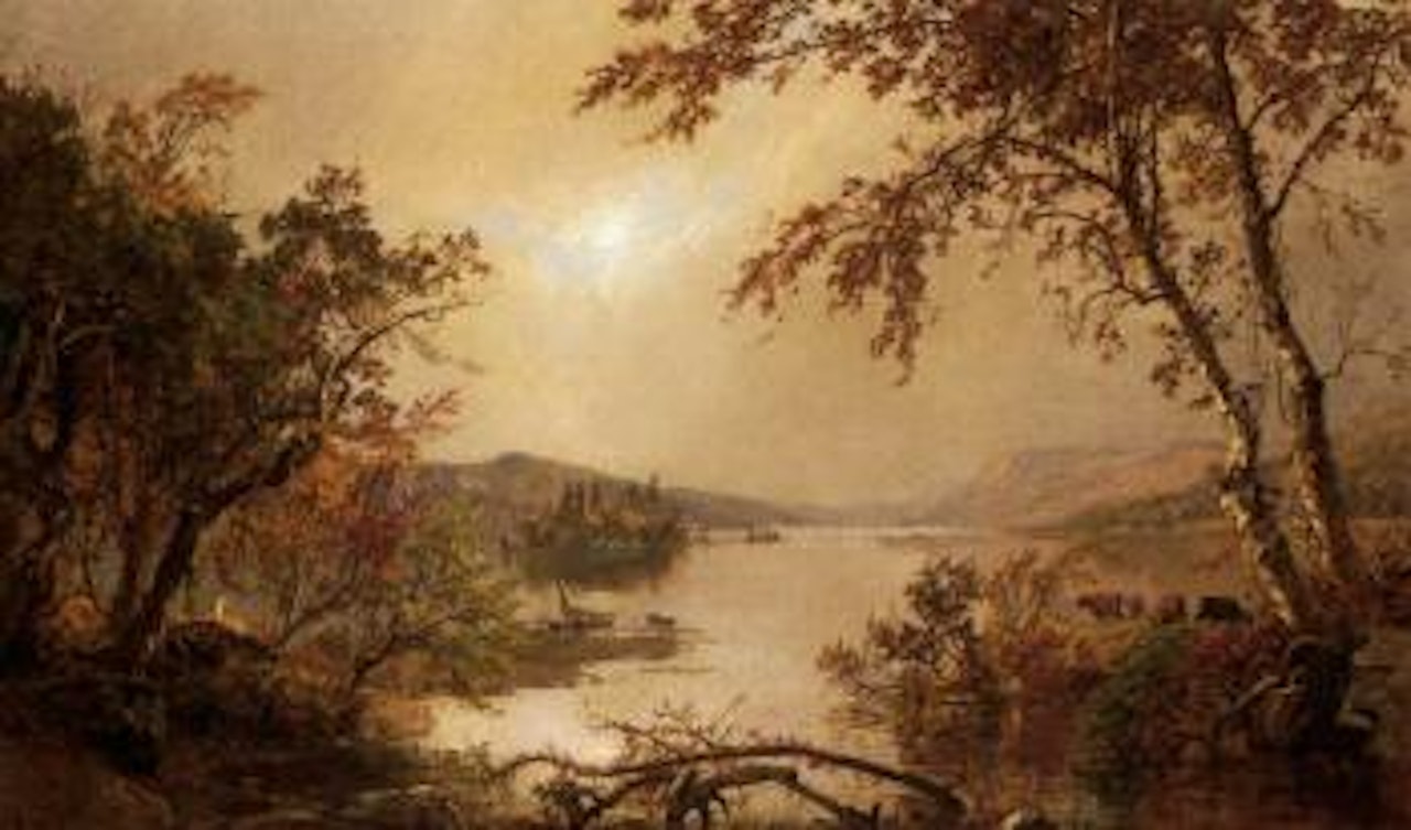 Greenwood lake by Jasper Francis Cropsey