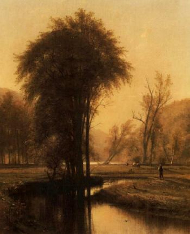 Indian summer by Worthington Whittredge