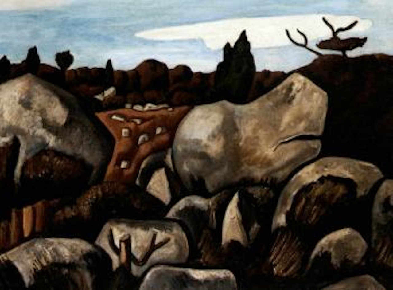 Embittered afternoon of November, Dogtown by Marsden Hartley