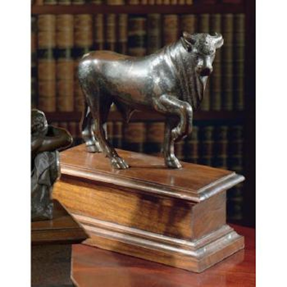 Pacing bull by Italian School