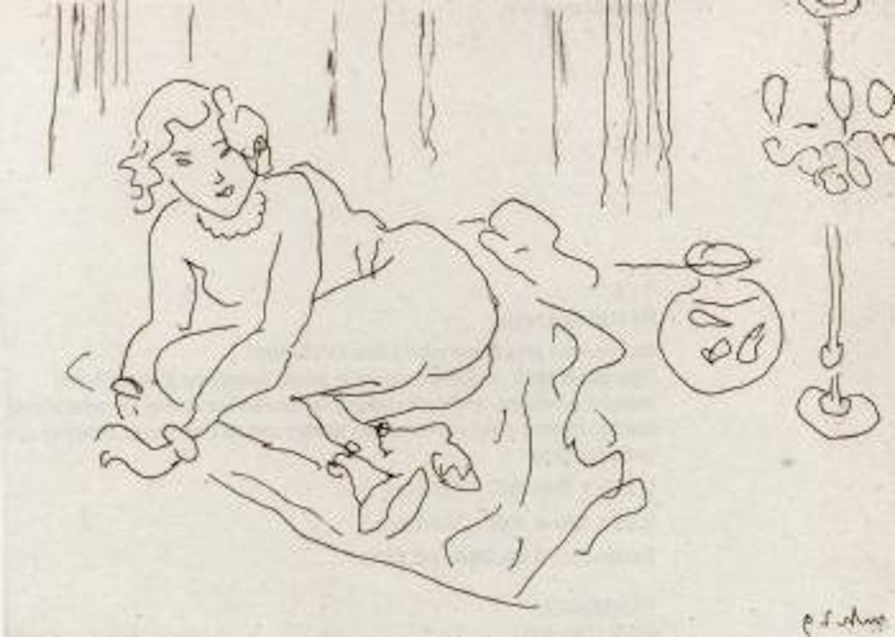 Nu couche by Henri Matisse