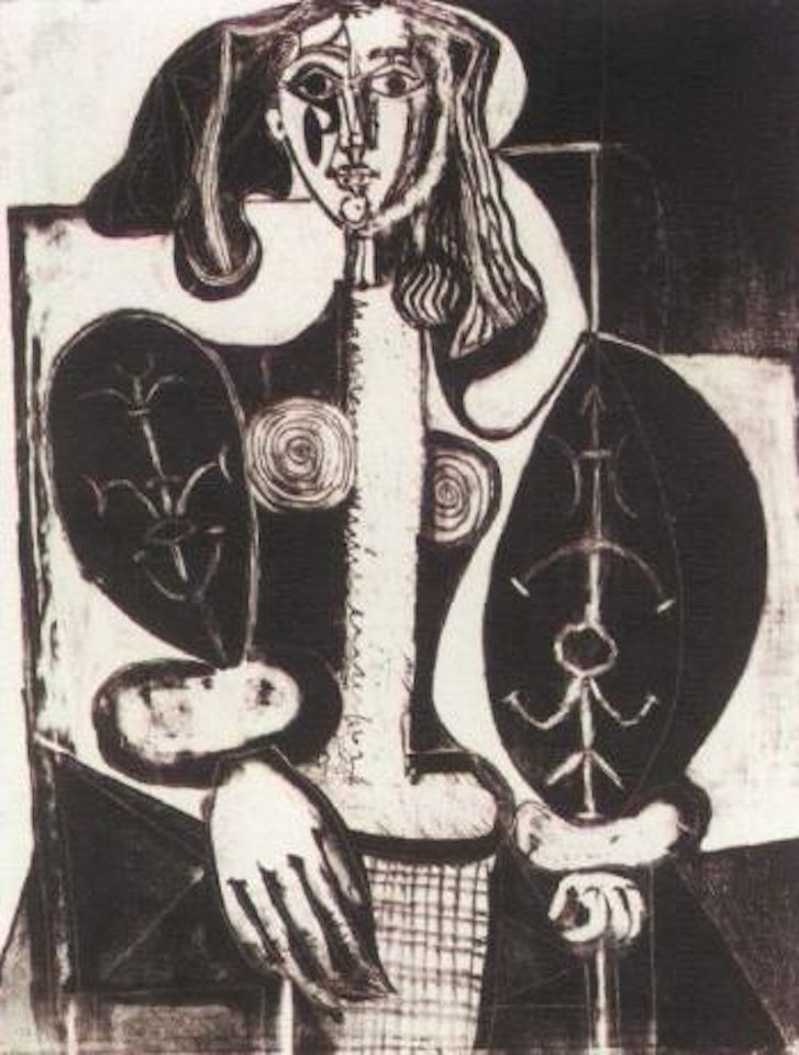 Femme au fauteuil by Pablo Picasso