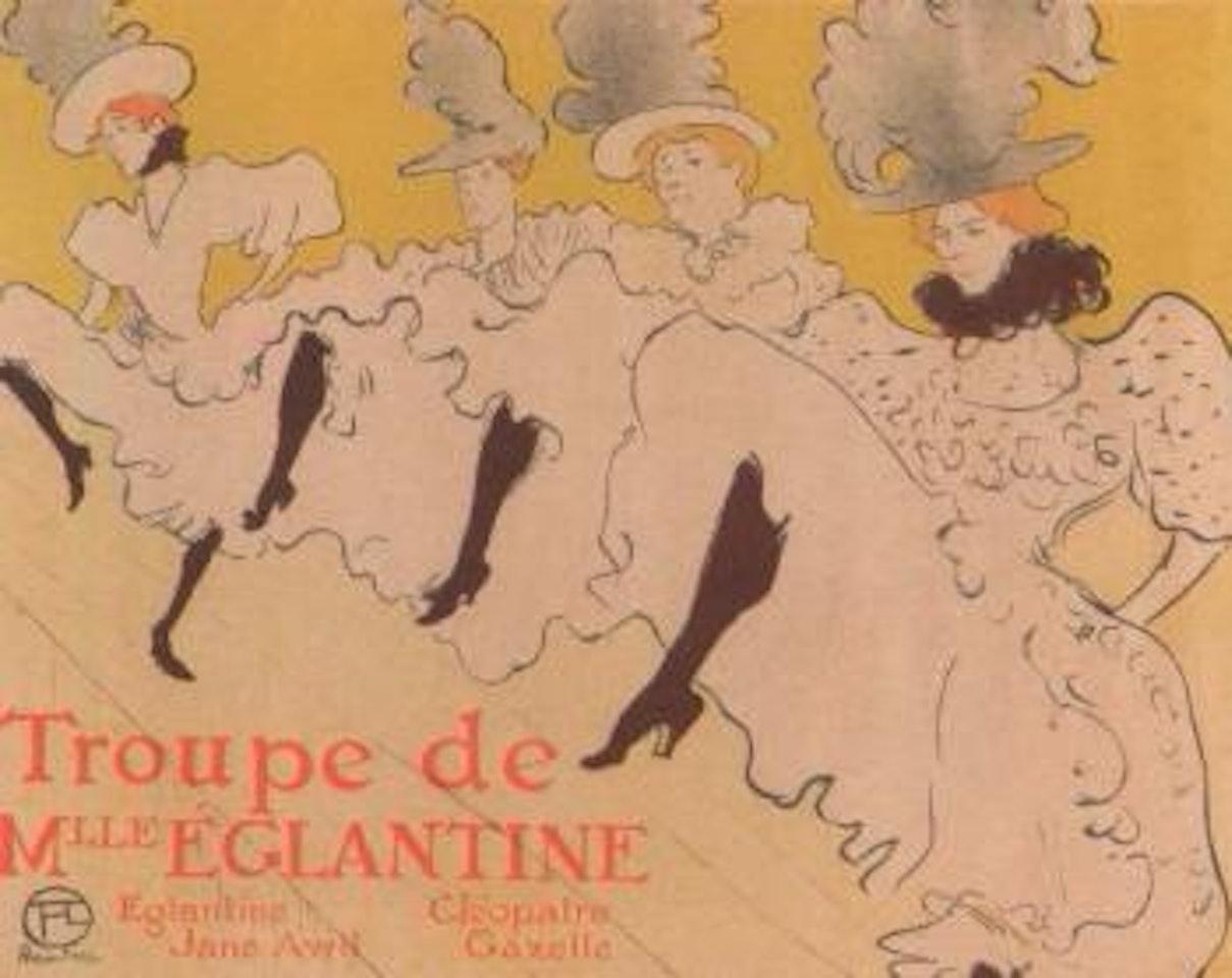 Troupe de M.lle Eglantine by Henri de Toulouse-Lautrec