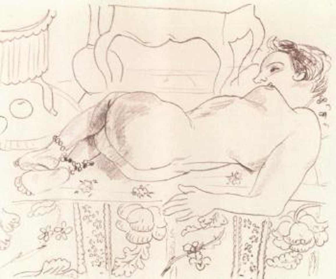 Nu couche by Henri Matisse