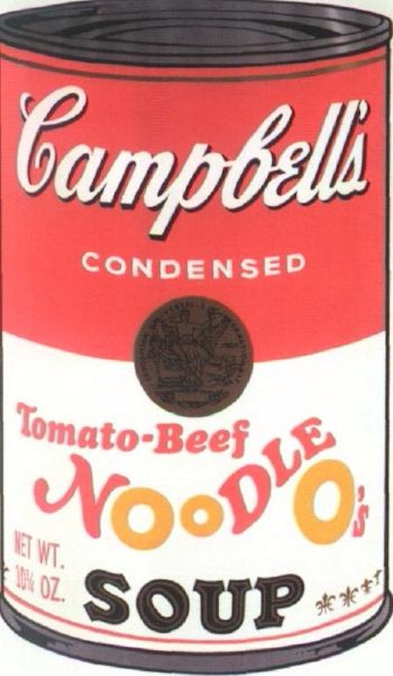 Campbell's soup II by Andy Warhol