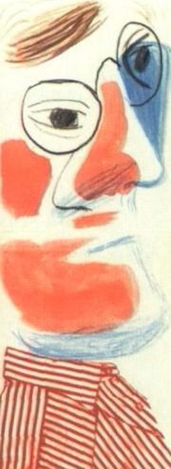 Self portrait by David Hockney