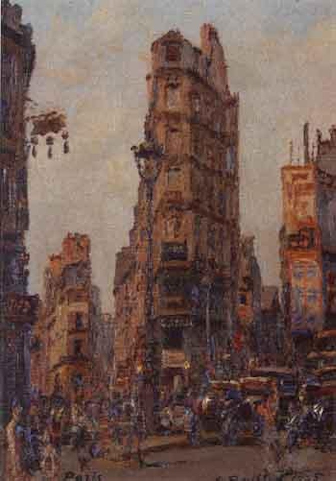 Porte Saint-Denis by Alexandre Roubtzoff