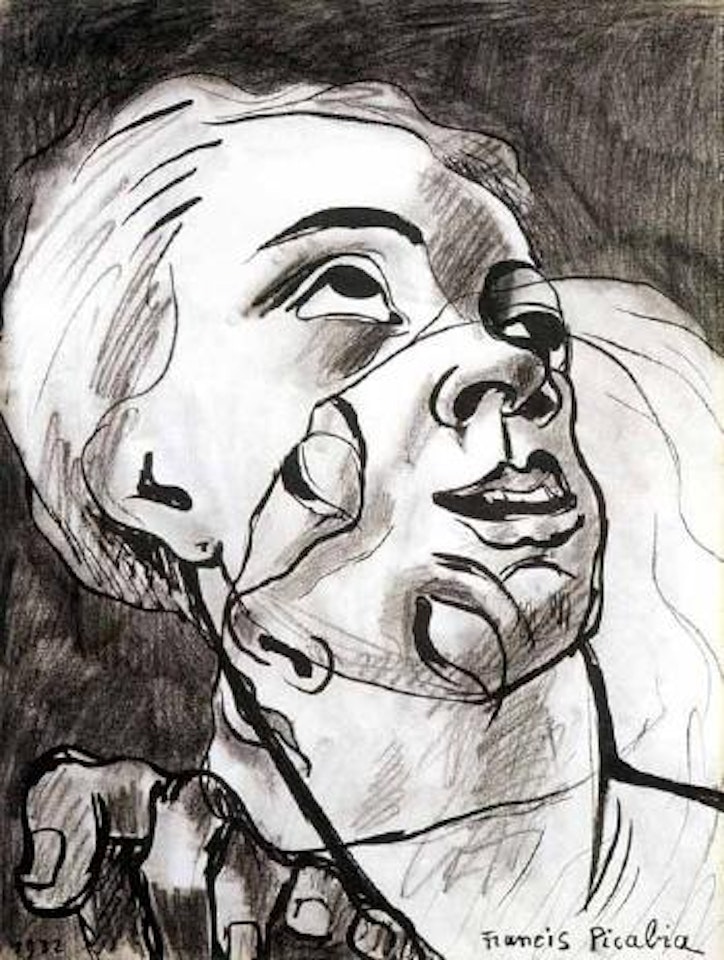 Visages entrelaces by Francis Picabia