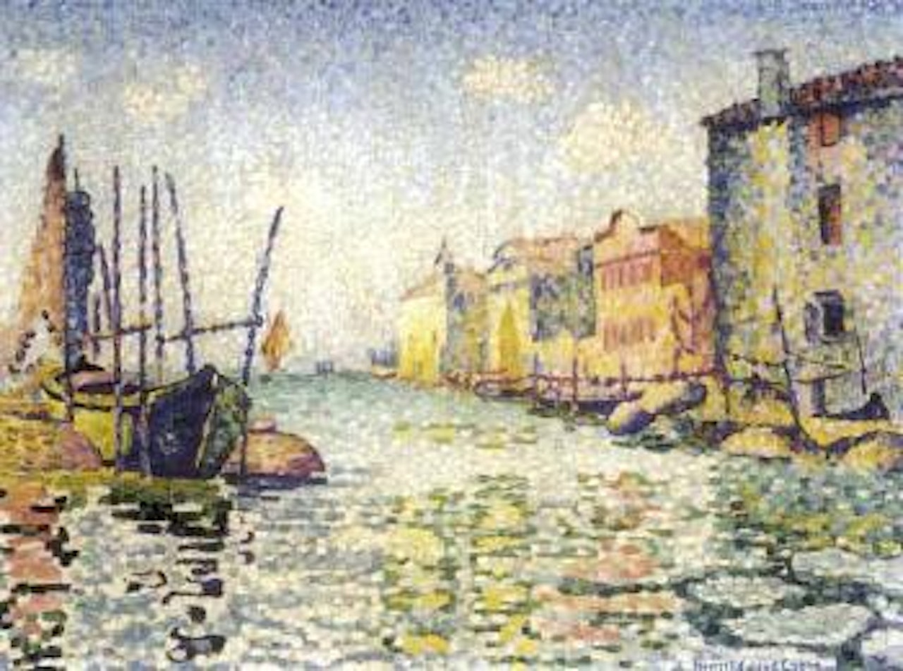 Canale Ponte Lungo by Henri Edmond Cross