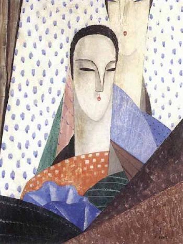 Femmes aux longs cous by Jean Crotti