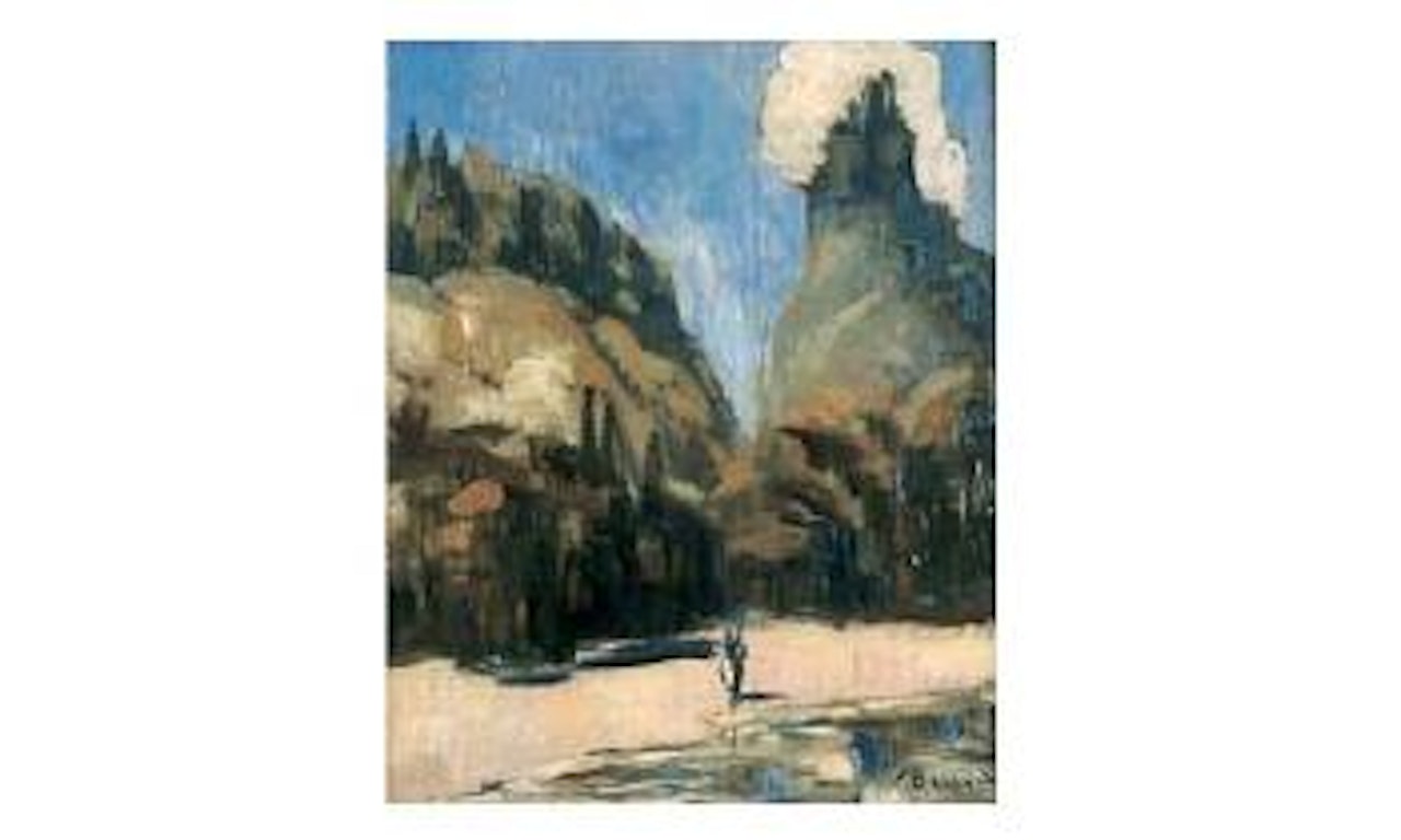 Don Quichotte a cheval by Emile Bernard