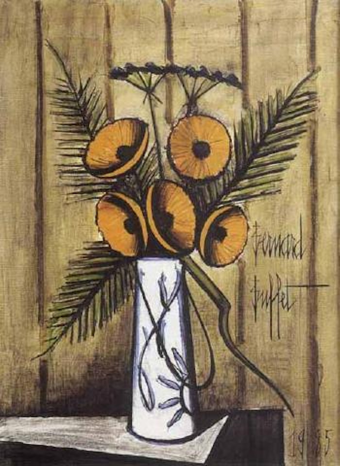 Soucis et ombelles by Bernard Buffet