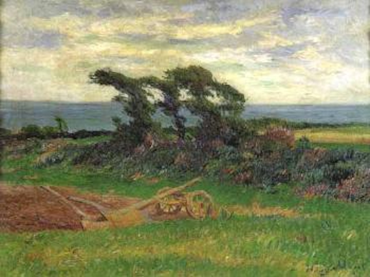 Charrue by Henry Moret