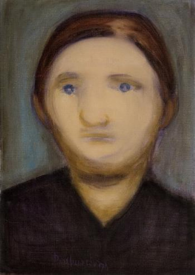 Head of a woman by Diamantis Diamandopoulos