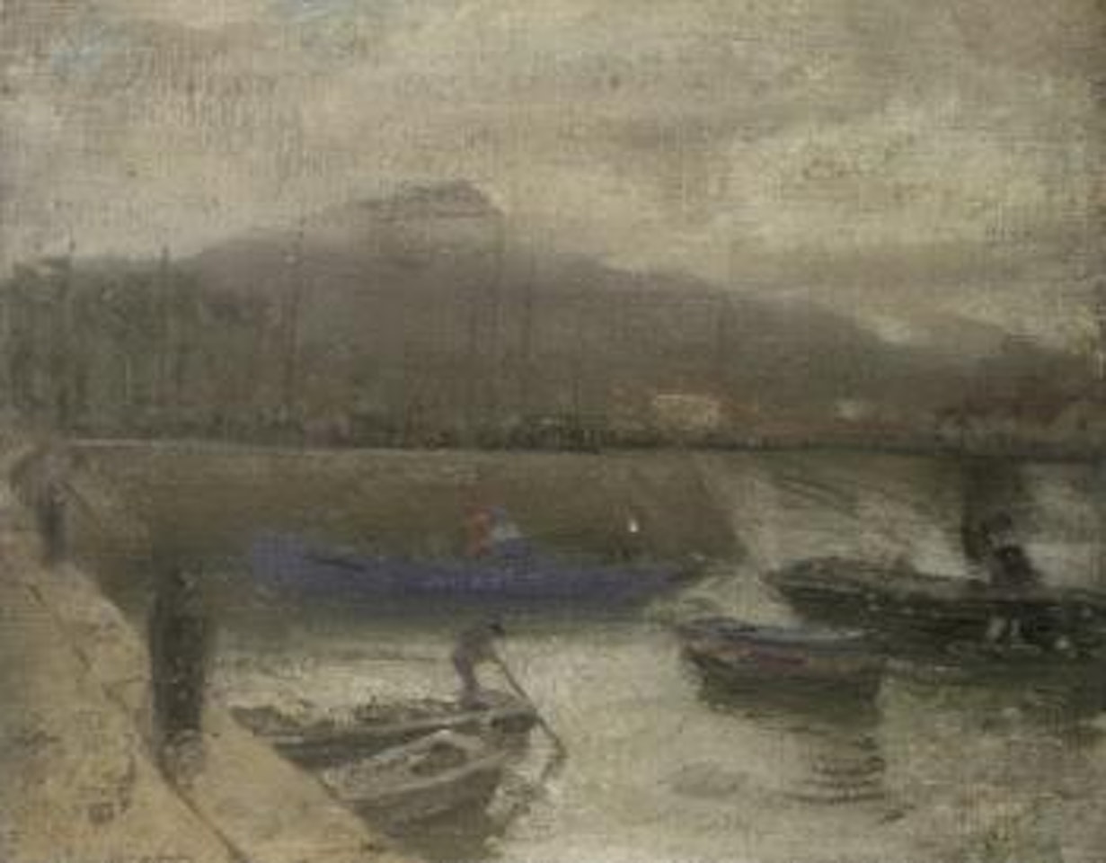 Ciboure Harbour by William Nicholson