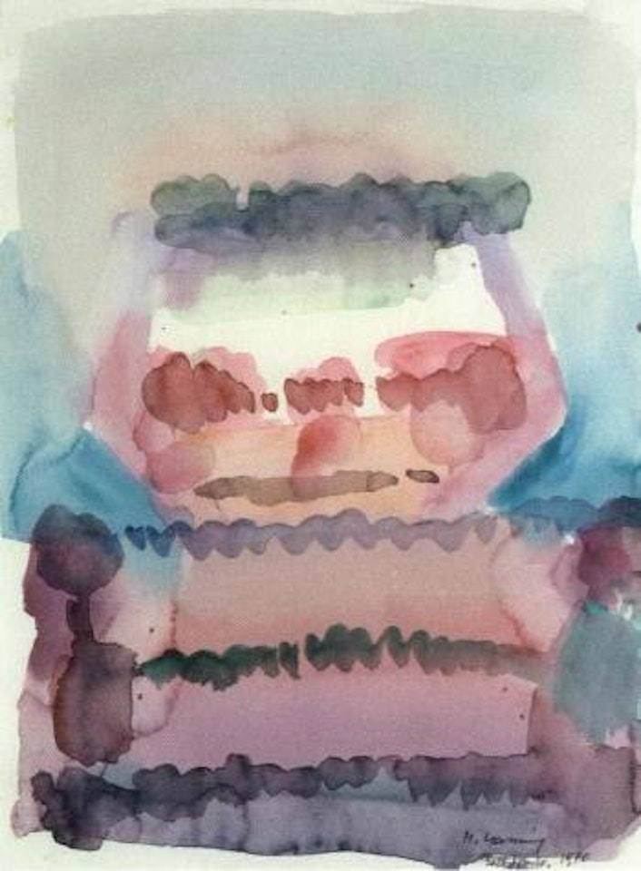 Self portrait by Maria Lassnig