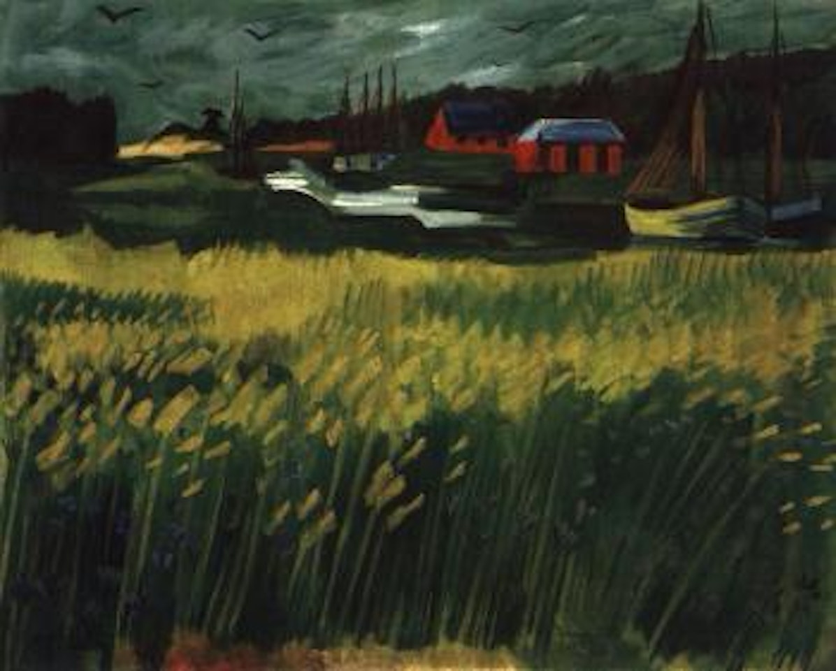 Grey day by Max Pechstein