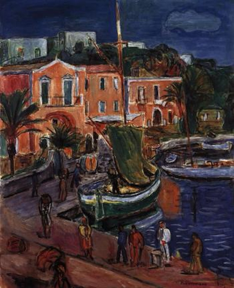 Porto d'Ischia by Hans Purrmann