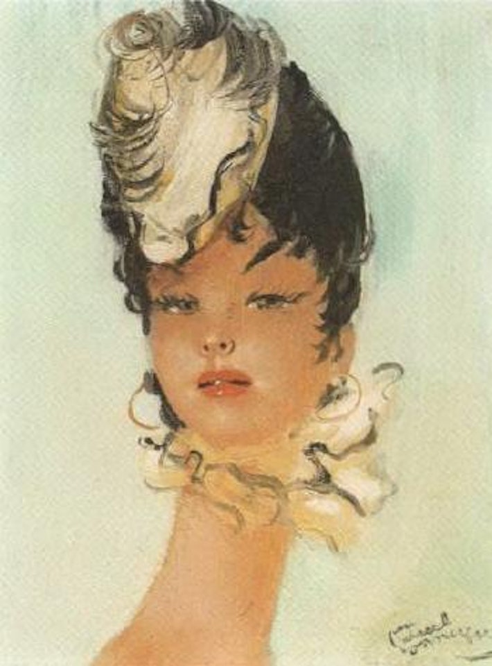 Nina by Jean Gabriel Domergue