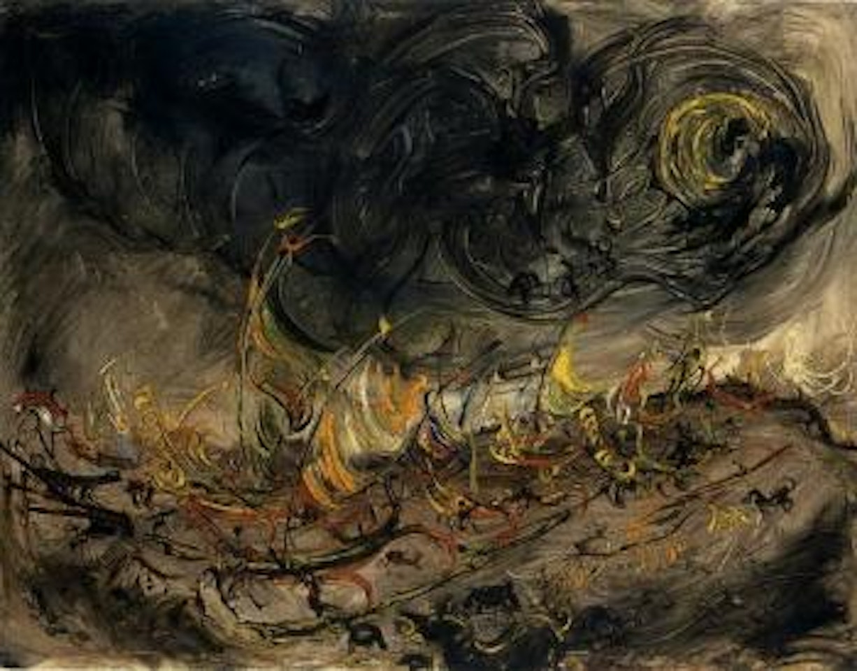 Boats by Affandi