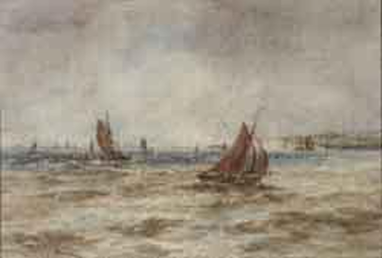 Near Deal, Kent Coast by Thomas Bush Hardy