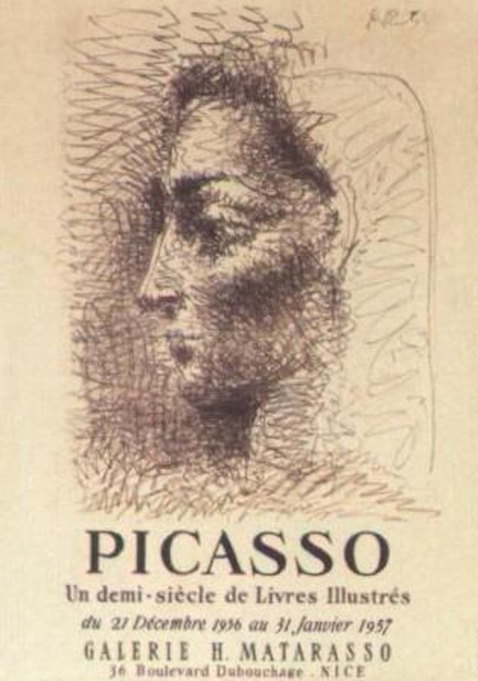 Picasso, un dimi siecle de livers illustres by Pablo Picasso