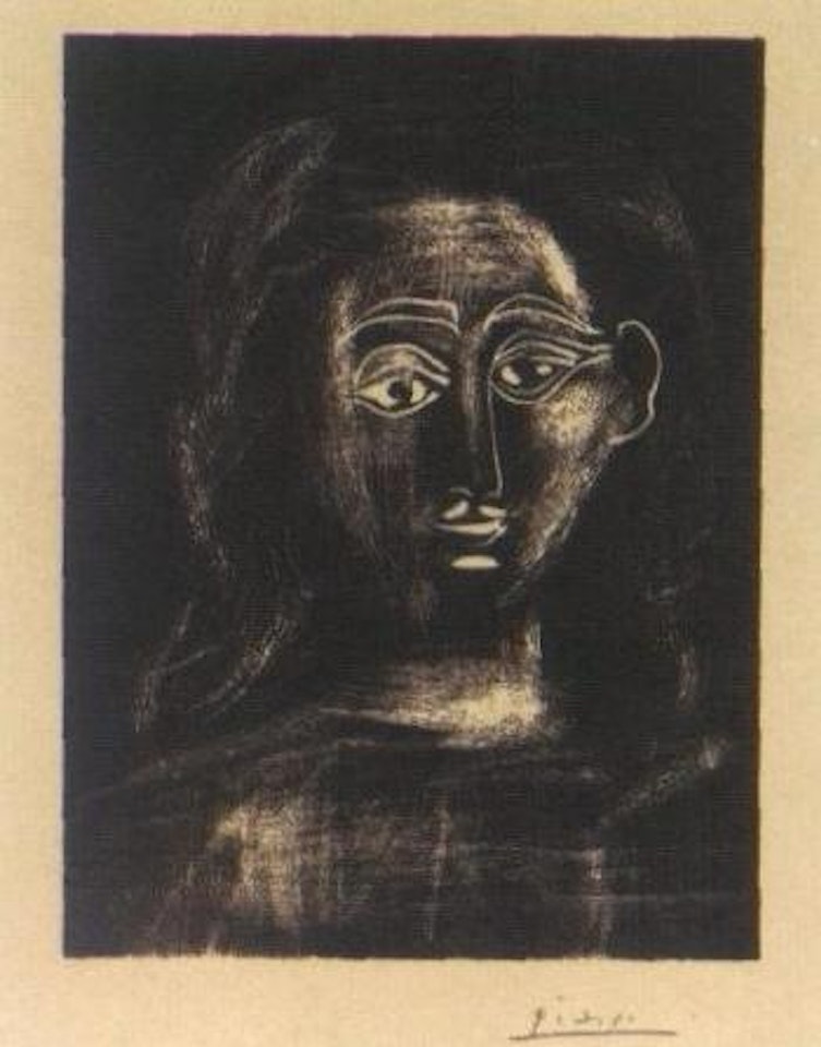 Jacqueline au Cheveux flous by Pablo Picasso