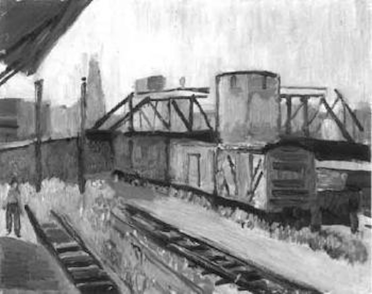 Railroad tracks by Hayley Lever