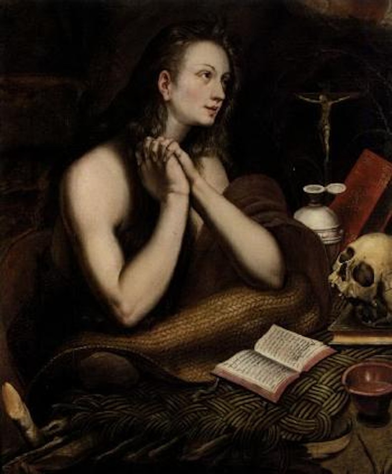 Penitent Magdalene by Flemish School