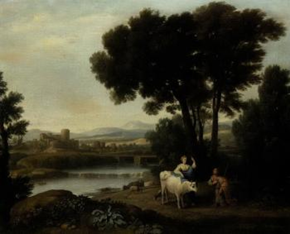 Landscape with Juno putting 10 under the care of Argus by Claude Lorrain