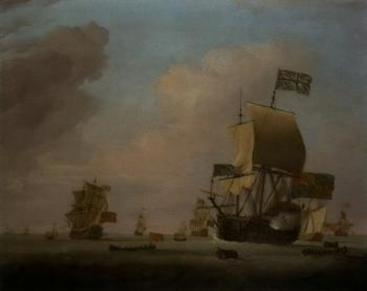 Albemarle 80/90 guns flagship of Admiral pf the fleet Sir John Leake by Peter Monamy