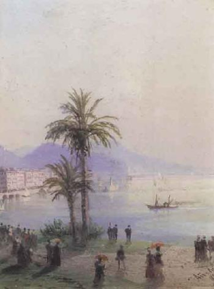 Nice by Ivan Konstantinovich Aivazovsky