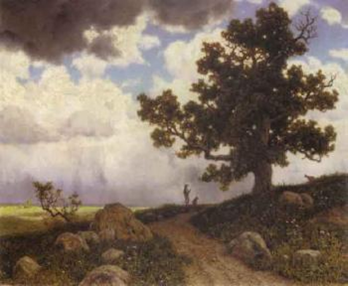 Approaching storm by Ivan Fedorovich Choultse