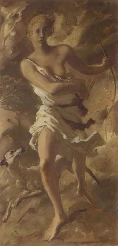 Diana the Huntress by Alexander Evgenievich Yakovlev