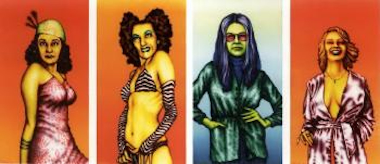 Saint Gloria and the Troll by Ed Paschke