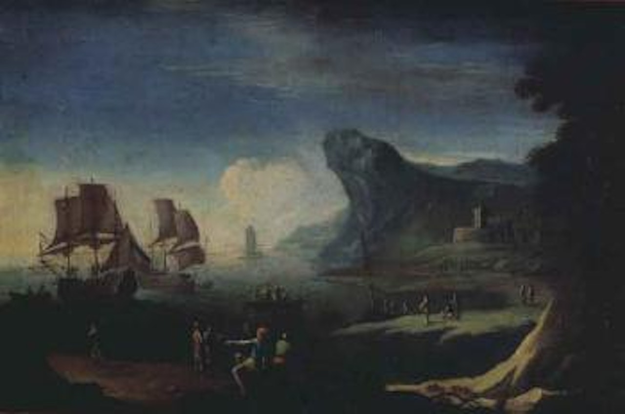 Lucky fishermen by Claude Joseph Vernet