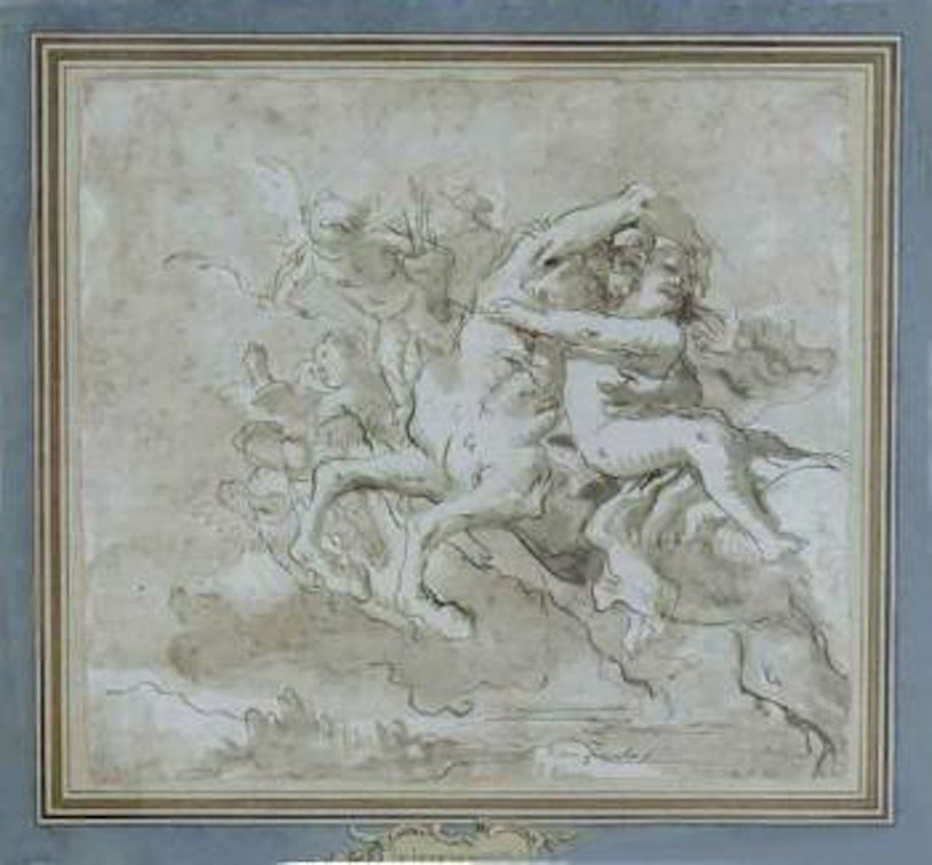 Cenature and nymph by Giovanni Domenico Tiepolo