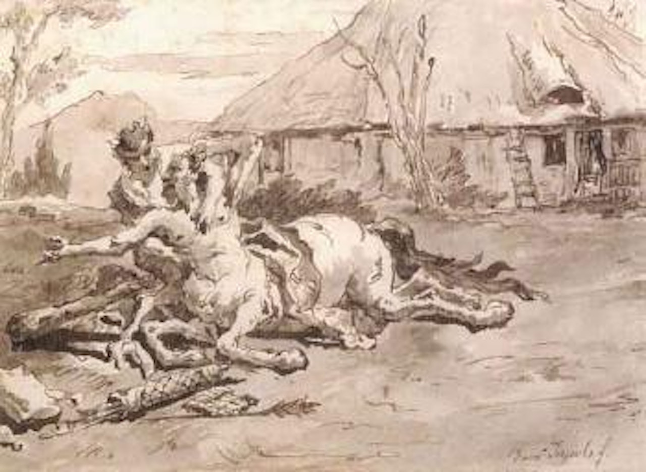 Centaurs by Giovanni Domenico Tiepolo