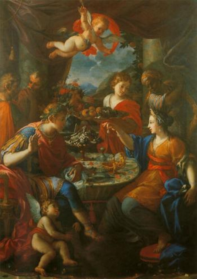 Anthony and Cleopatra by Roman School