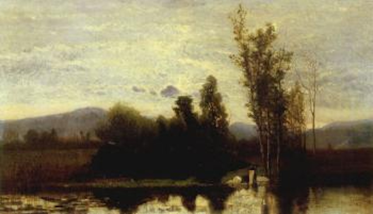 Washerwomen on the Sile by Guglielmo Ciardi