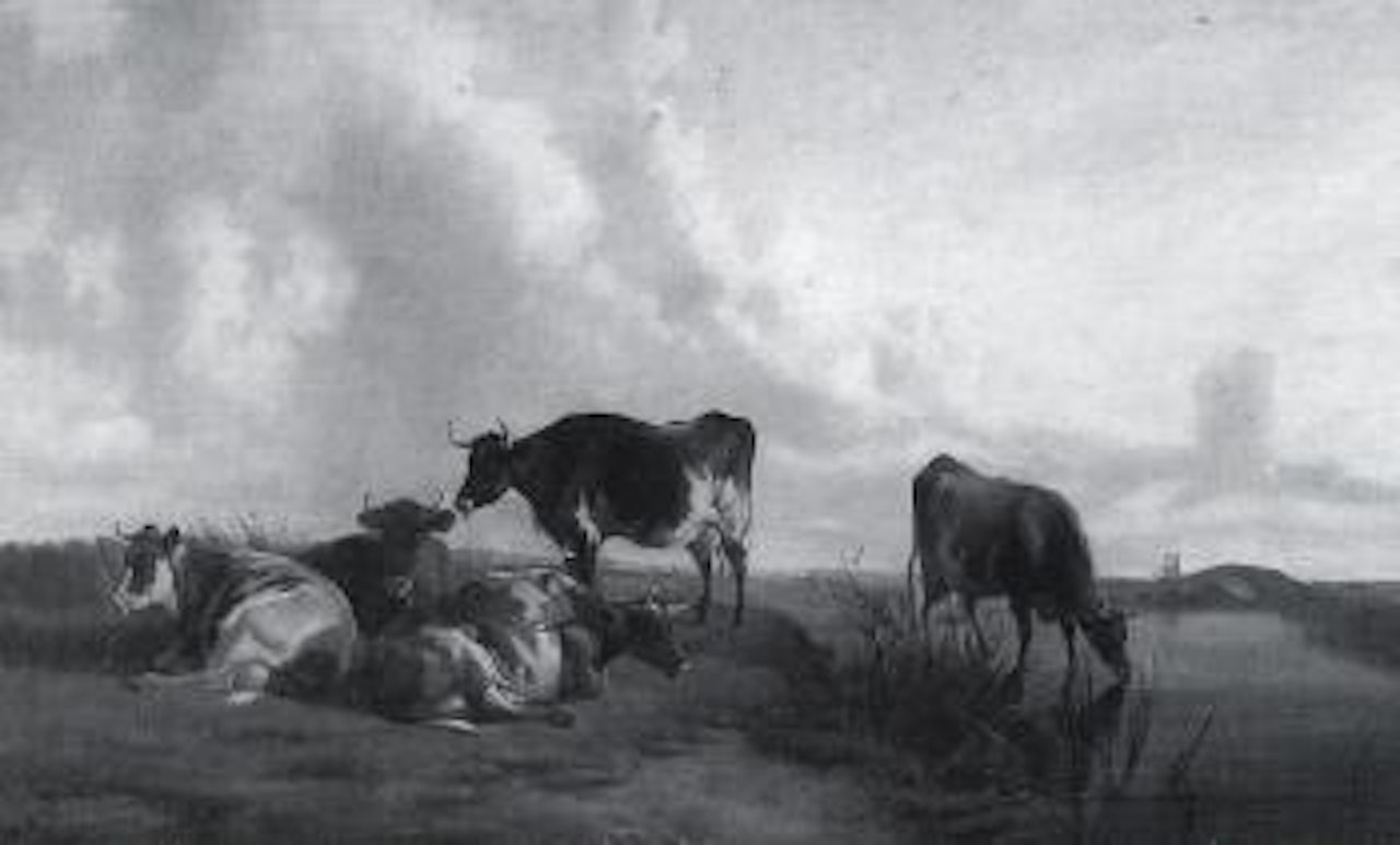 In the Canterbury meadows by Thomas Sidney Cooper