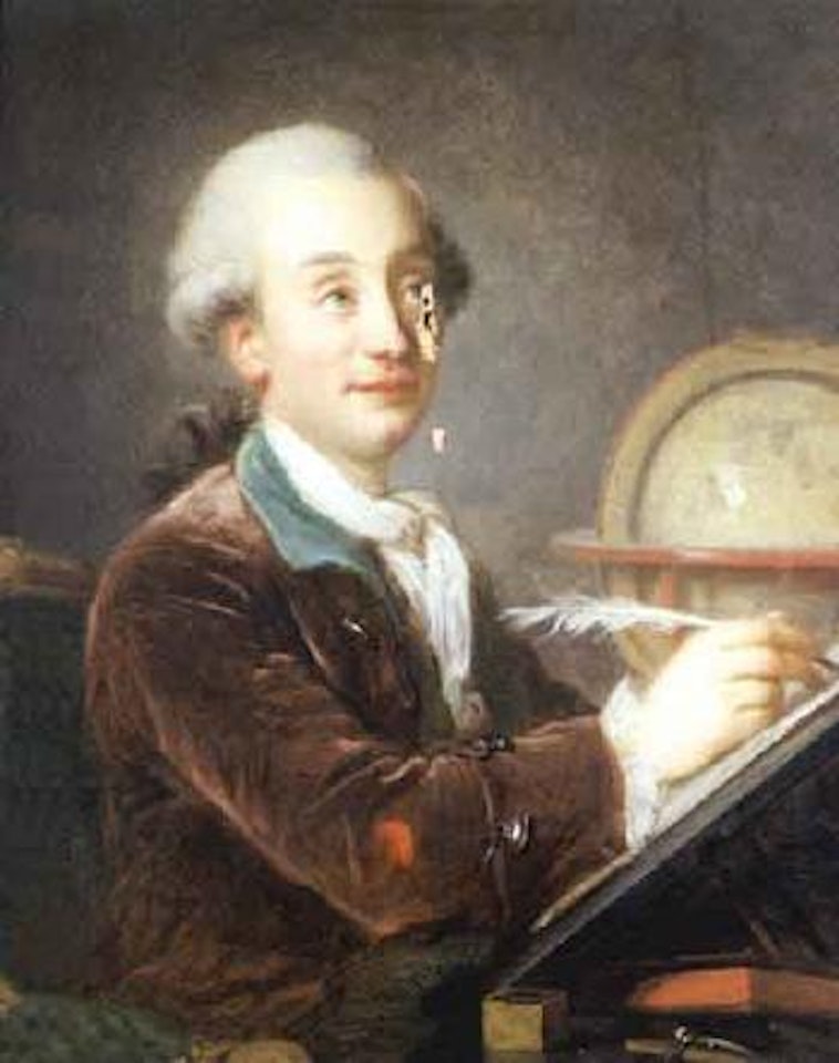 Portrait presume du Comte de Brie by Marie Louise Elisabeth Vigee-Lebrun