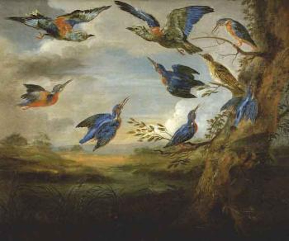 Landscape with birds by Jan Van Kessel The Elder