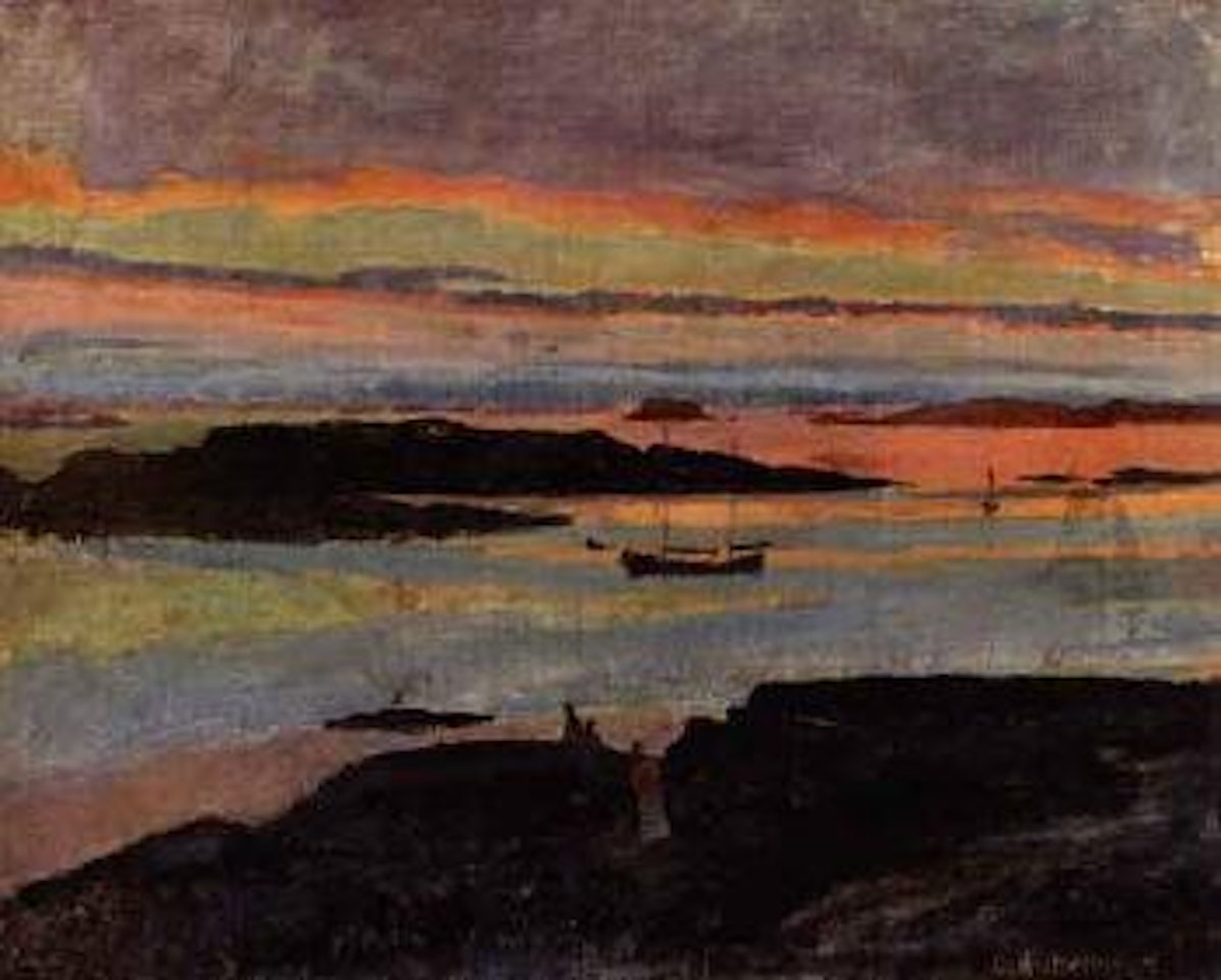 After sunset by Carl Wilhelmson